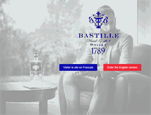 Tablet Screenshot of bastillewhisky.com